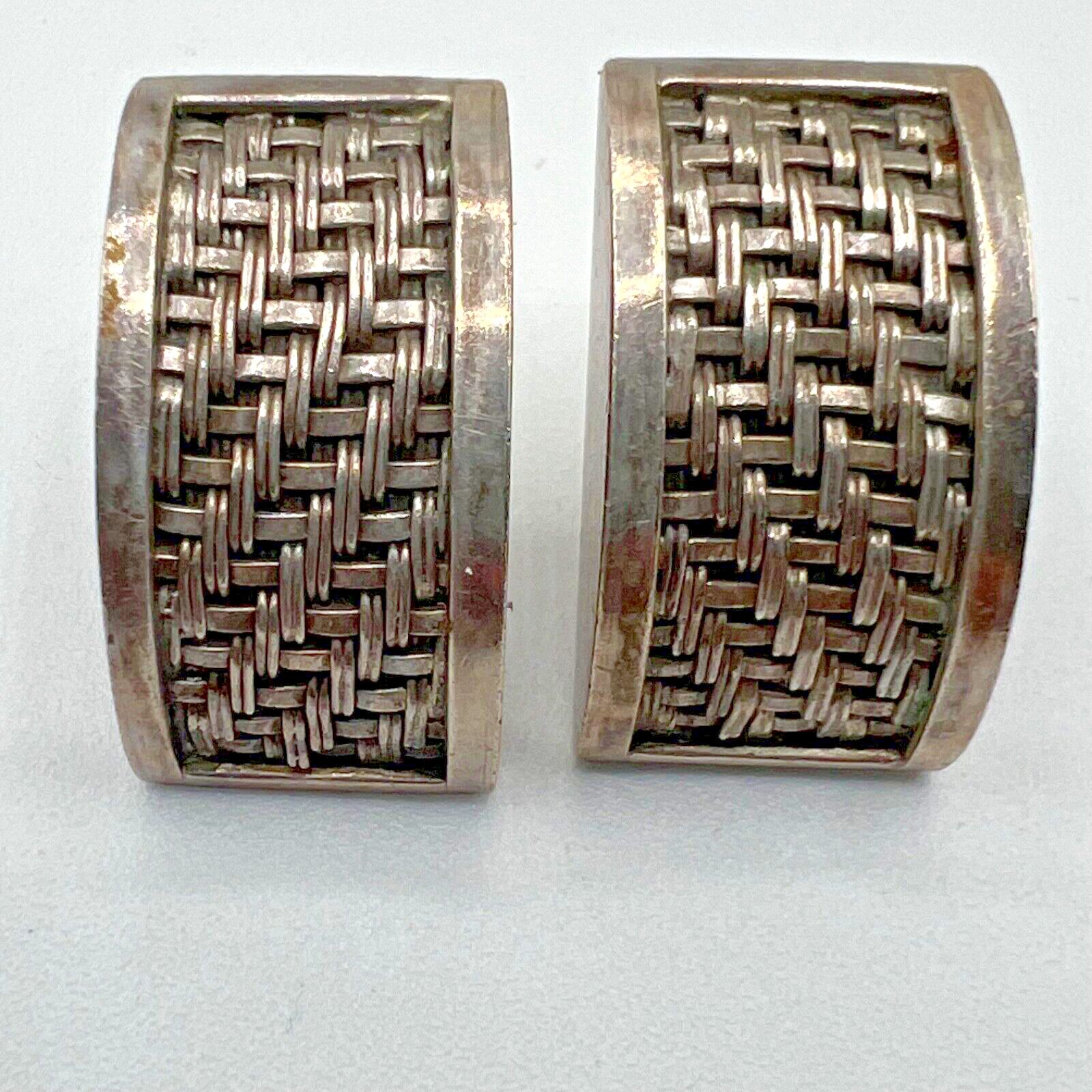 Vintage Lois Hill Sterling Silver Clip On Earrings 75$